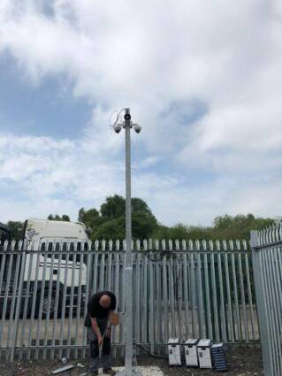 Cctv Camera Tower West Midlands