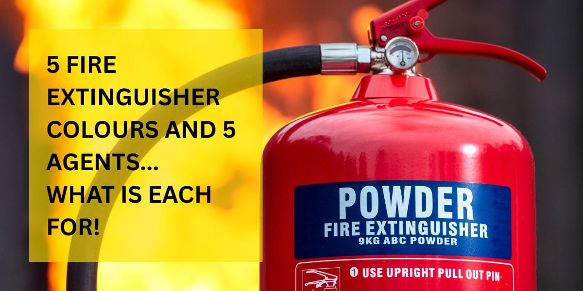 Fire Extinguisher colours